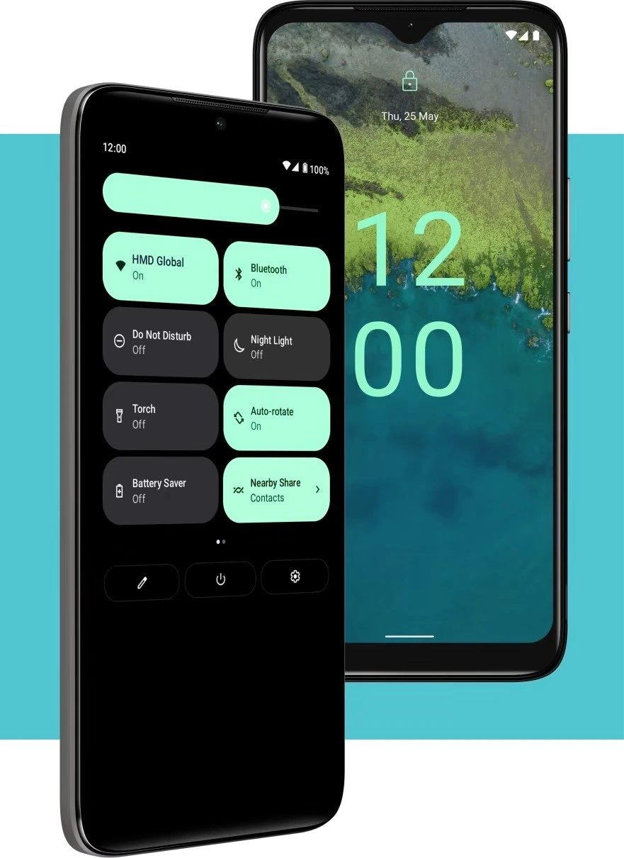 Nokia C12 — Vista Trasera Oficial