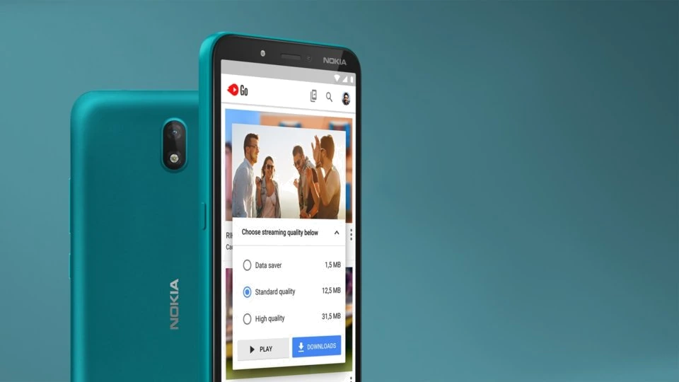 Nokia C2 — Detalle del Módulo de Cámaras