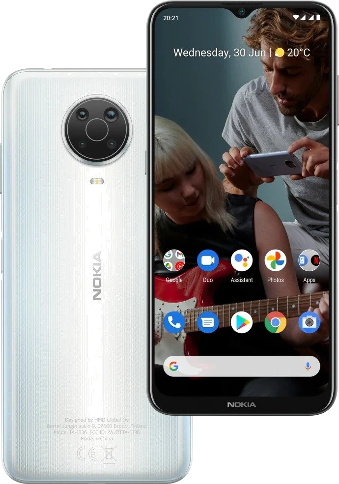 Nokia G20 — Perfil Lateral y Chasis