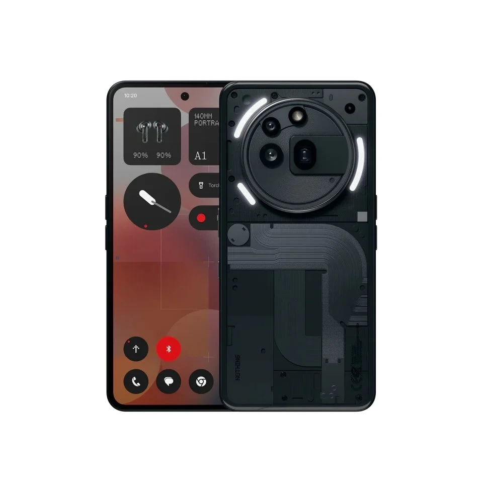 Nothing Phone (3a) Pro — Vista Trasera Oficial