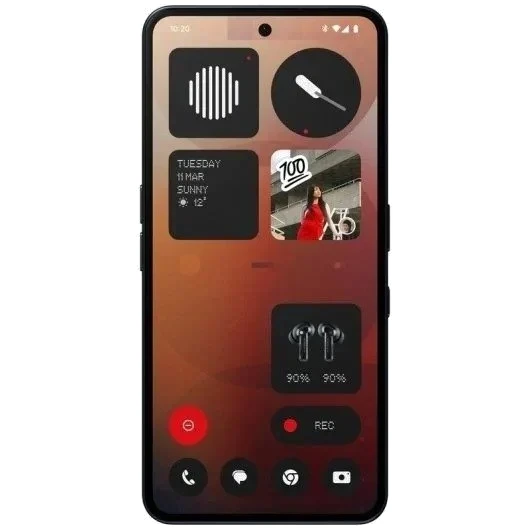 Nothing Phone (3a) — Perfil Lateral y Chasis