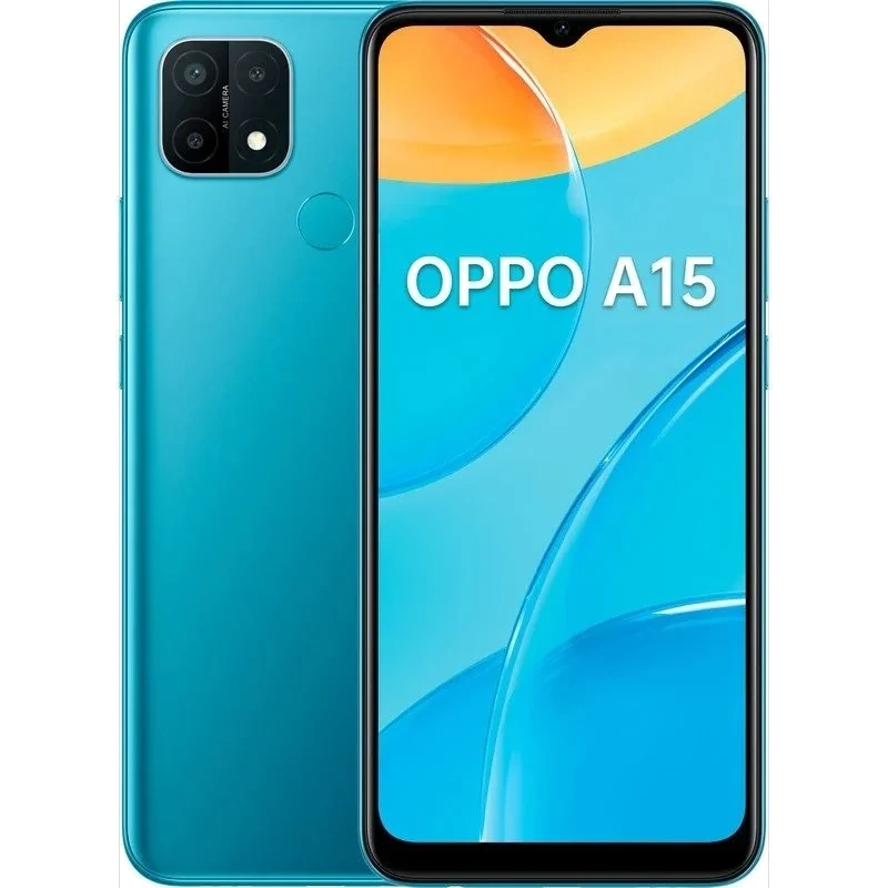 Oppo A15 — Vista Trasera Oficial