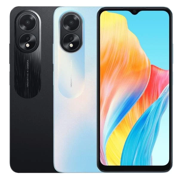 Oppo A18 — Vista Trasera Oficial