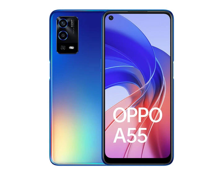 Oppo A55 4G — Perspectiva de Estudio