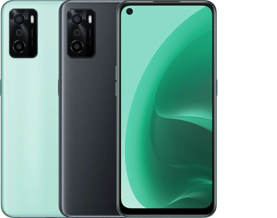 Oppo A55s 5G — Vista Trasera Oficial