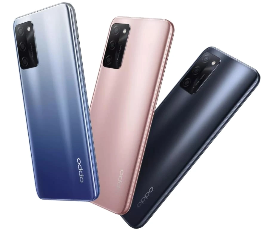 Oppo A55s — Vista Trasera Oficial