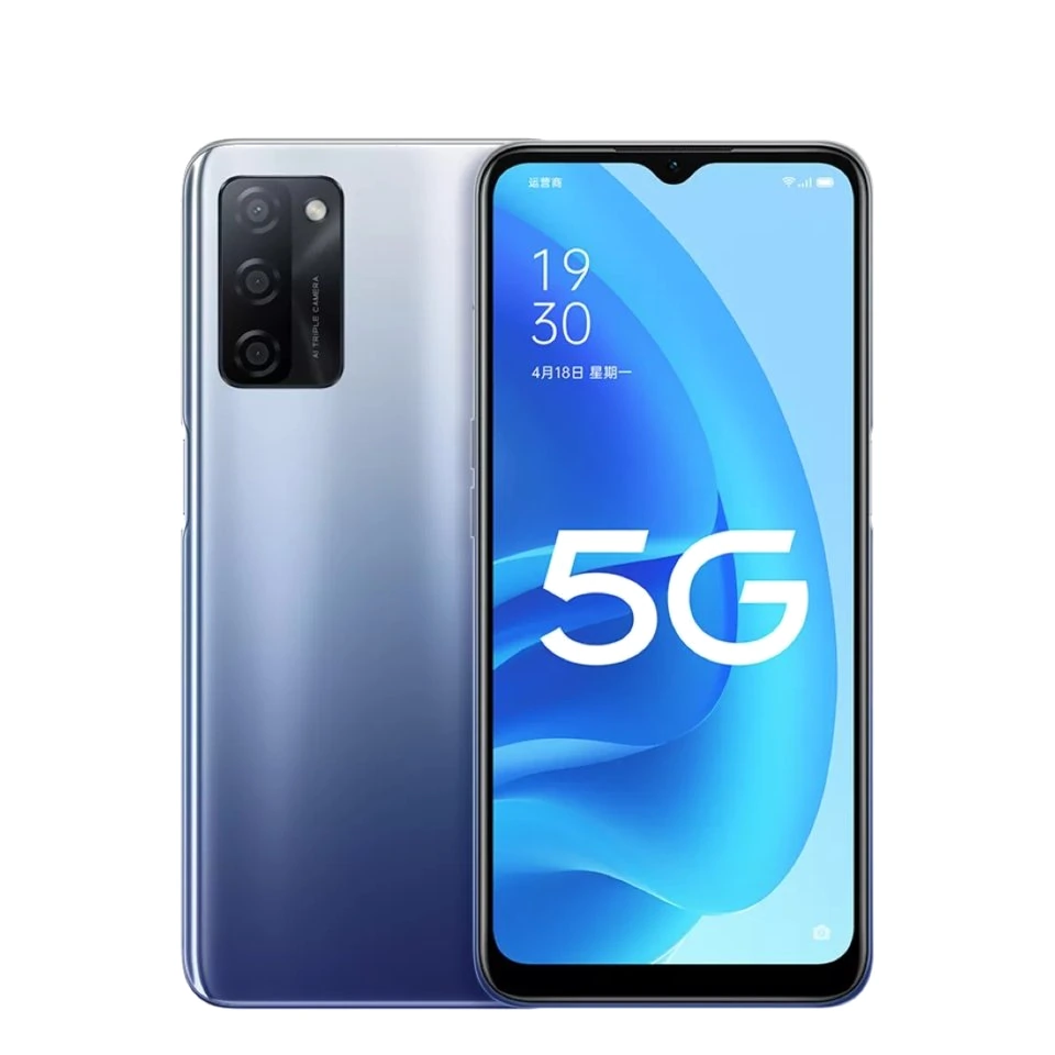 Oppo A55s — Perfil Lateral y Chasis