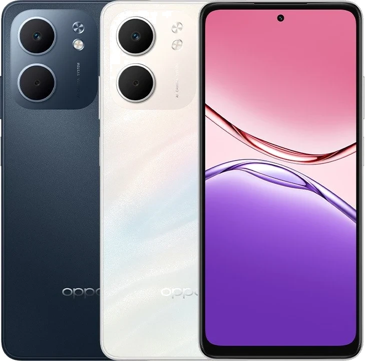 Oppo A5x — Vista Trasera Oficial