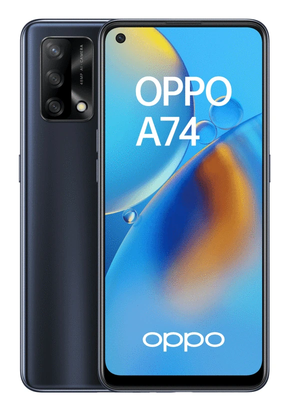 Oppo A74 — Vista en Perspectiva