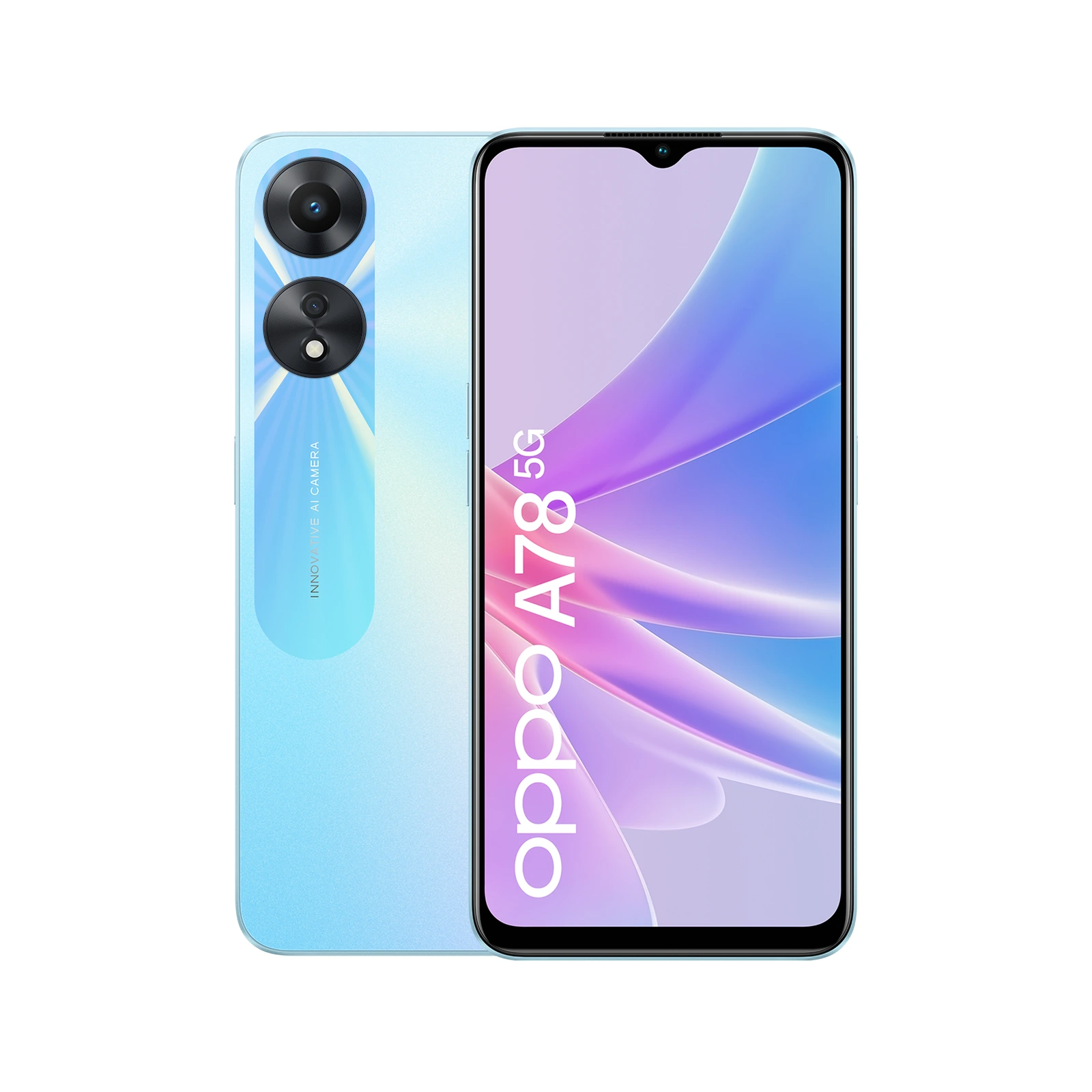 Oppo A78 5G — Vista en Perspectiva