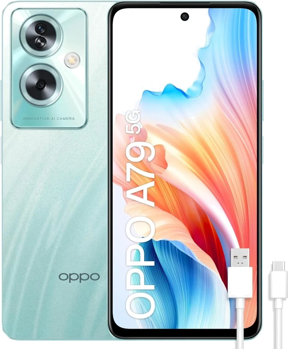 Oppo A79 5G — Vista Trasera Oficial