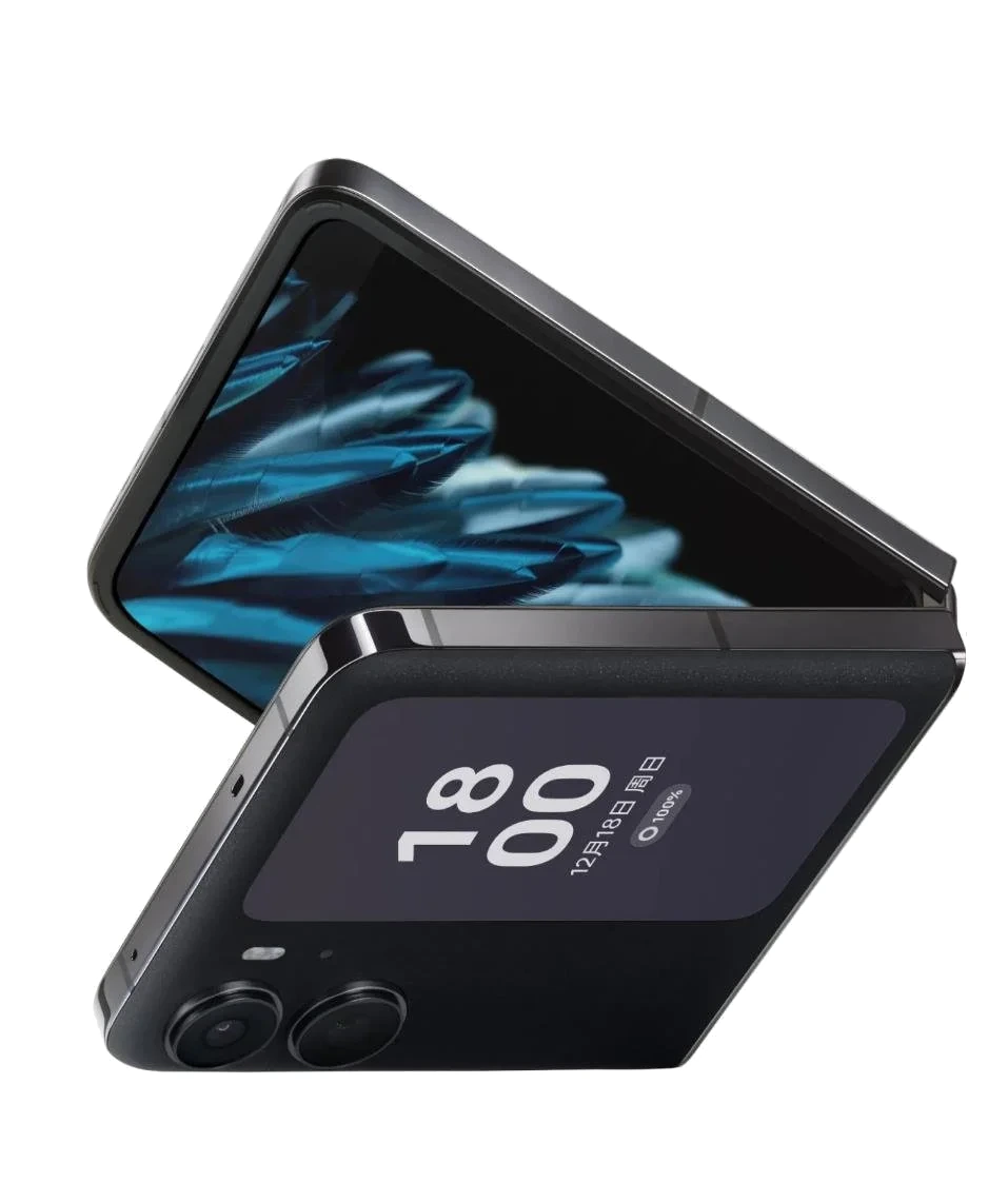 Oppo Find N2 Flip — Perfil Lateral y Chasis