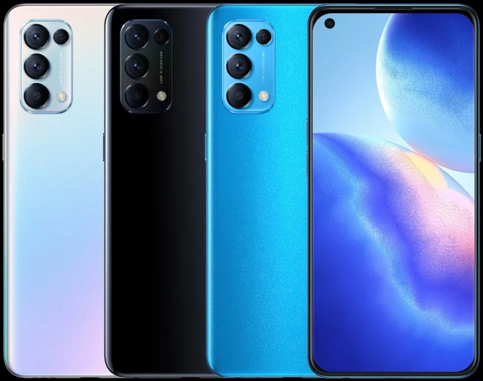 Oppo Find X3 Lite — Vista Trasera Oficial