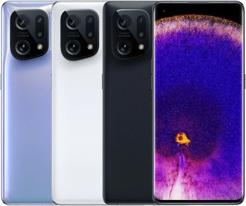 Oppo Find X5 — Perspectiva de Estudio