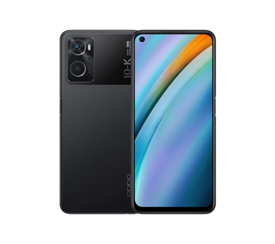 Oppo K10 — Perfil Lateral y Chasis