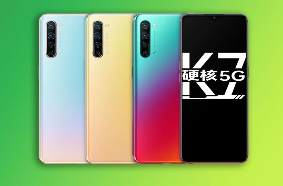Oppo K7 5G — Perspectiva de Estudio