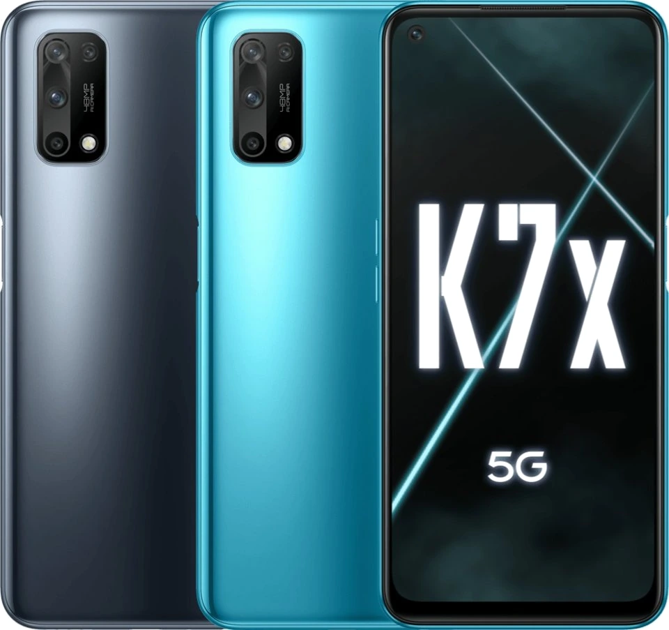 Oppo K7x — Vista Trasera Oficial