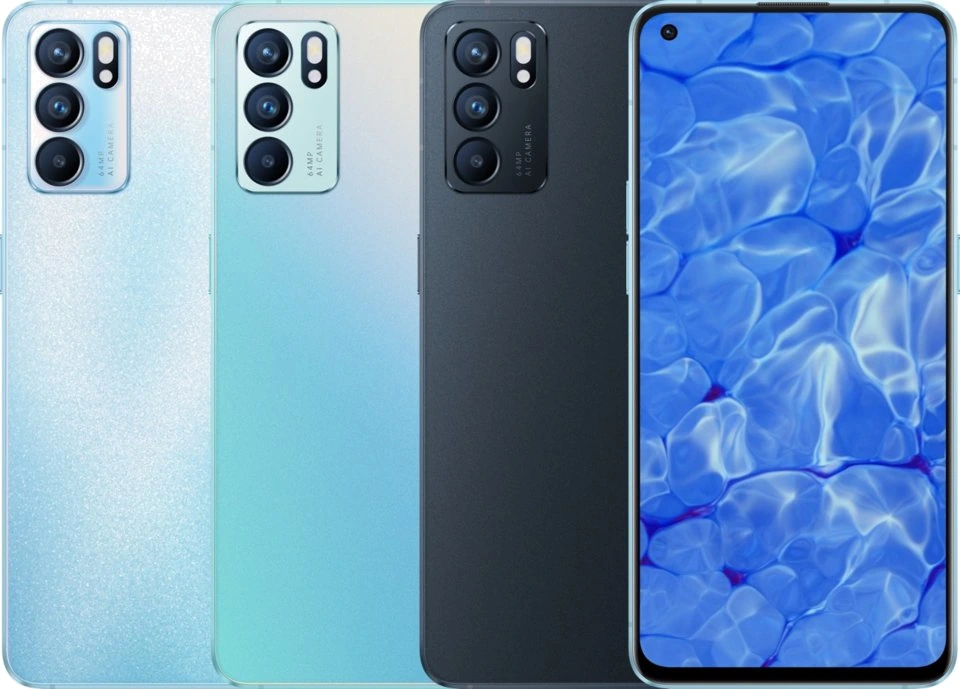 Oppo Reno 6 — Vista Trasera Oficial