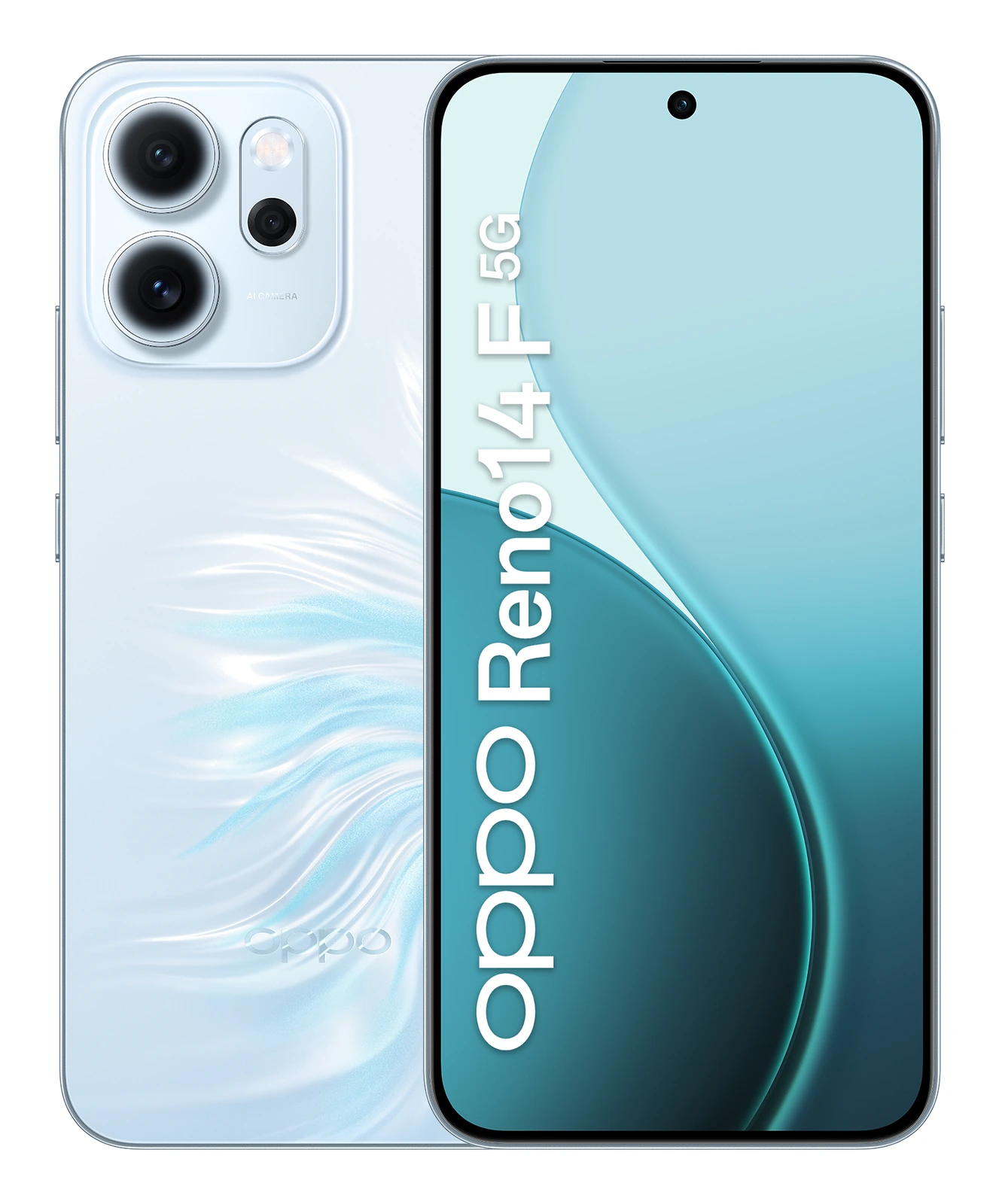 Oppo Reno14 F — Vista en Perspectiva