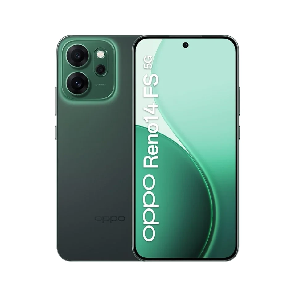 Oppo Reno14 FS — Vista Trasera Oficial
