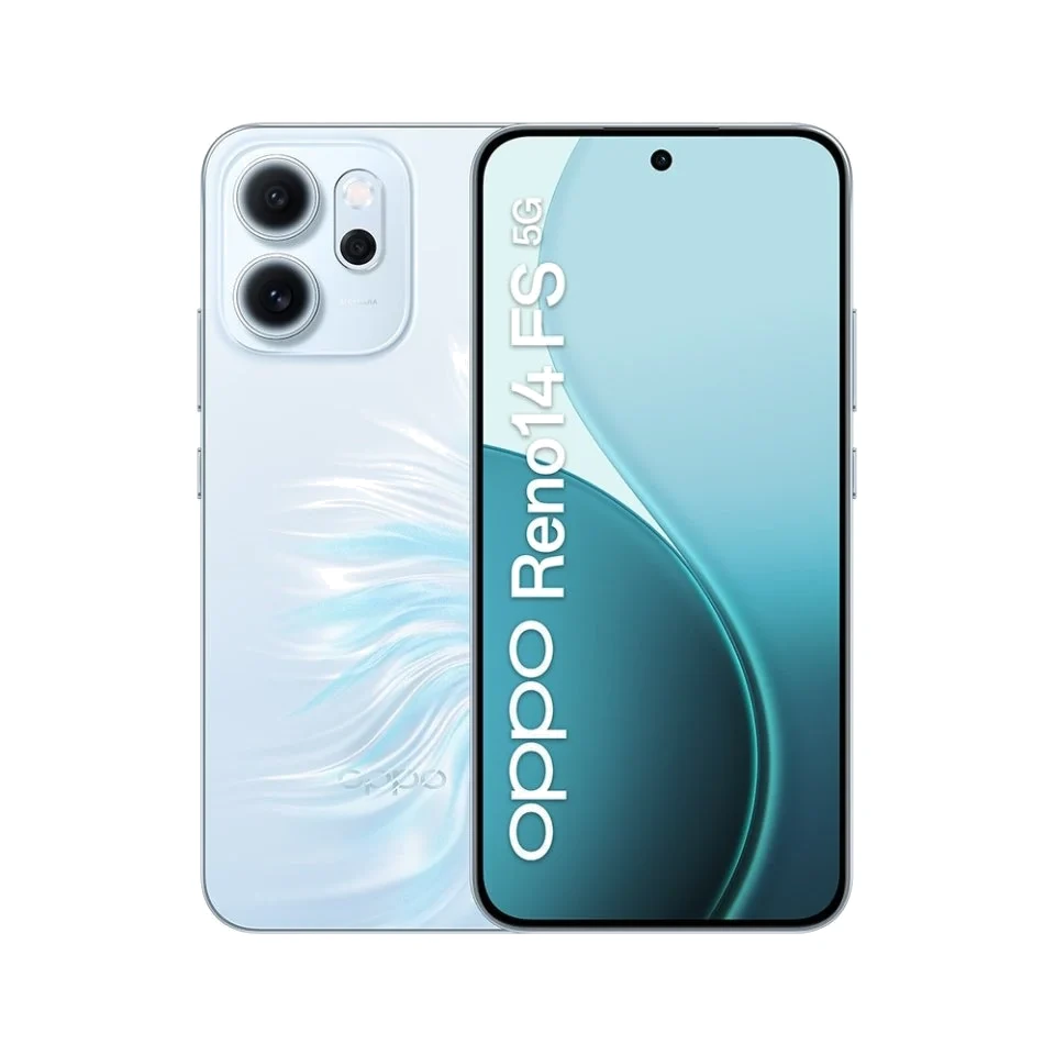 Oppo Reno14 FS — Perspectiva de Estudio