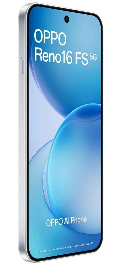 Oppo Reno16 F — Perfil Lateral y Chasis