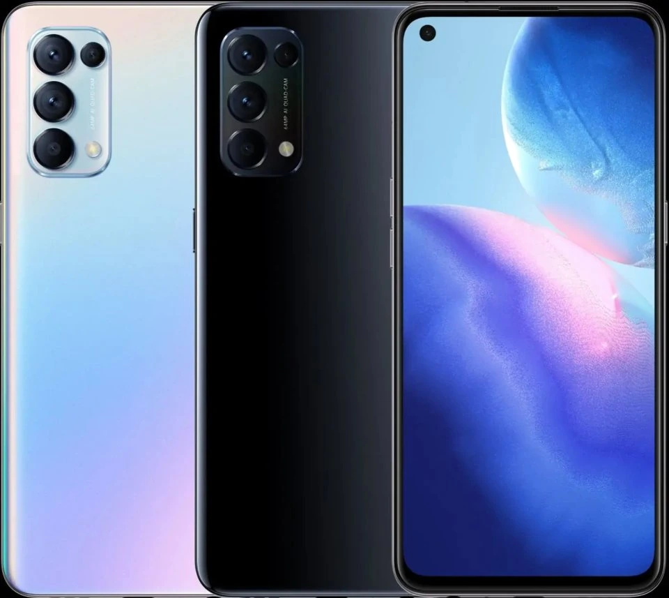 Oppo Reno5 Z — Vista Trasera Oficial