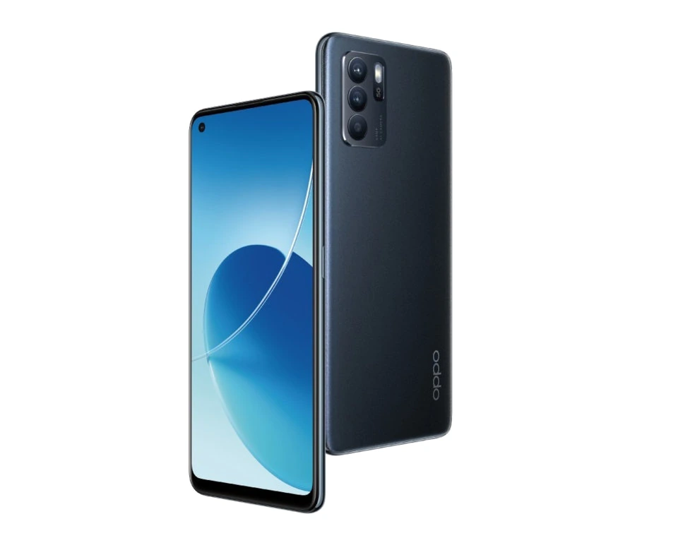Oppo Reno6 Z — Perfil Lateral y Chasis