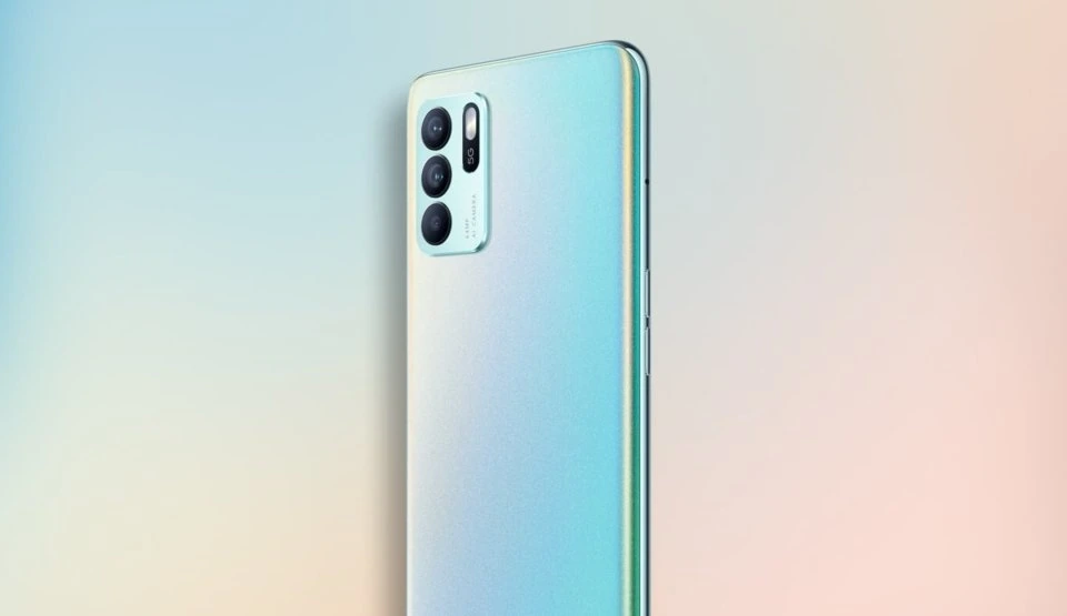 Oppo Reno6 Z — Acabado Oficial