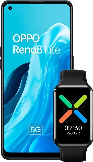Oppo Reno8 Lite 5G — Perfil Lateral y Chasis