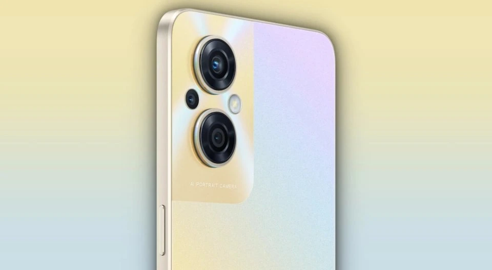 Oppo Reno8 Z — Perspectiva de Estudio