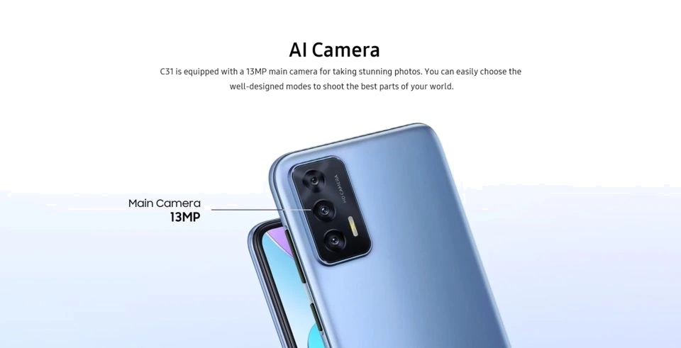 Oukitel C31 — Acabado Oficial