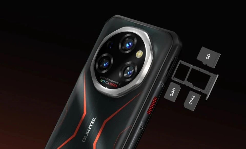 Oukitel WP55 — Perfil Lateral y Chasis