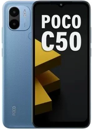 POCO C50 — Vista Trasera Oficial