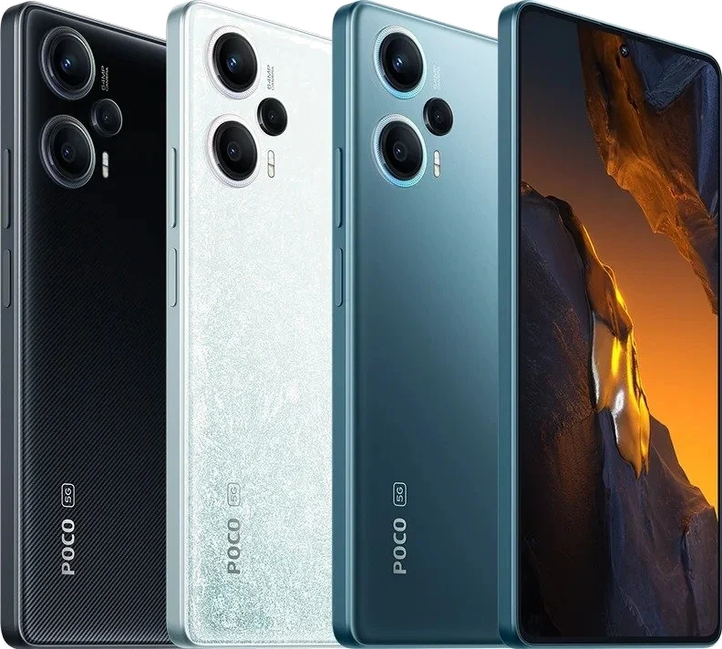 POCO F5 — Vista Trasera Oficial