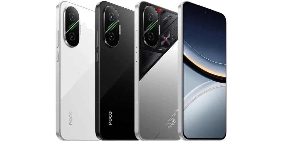 POCO F7 — Vista Trasera Oficial