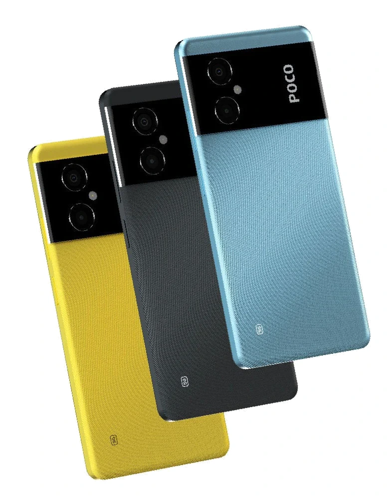 POCO M4 5G — Vista Trasera Oficial