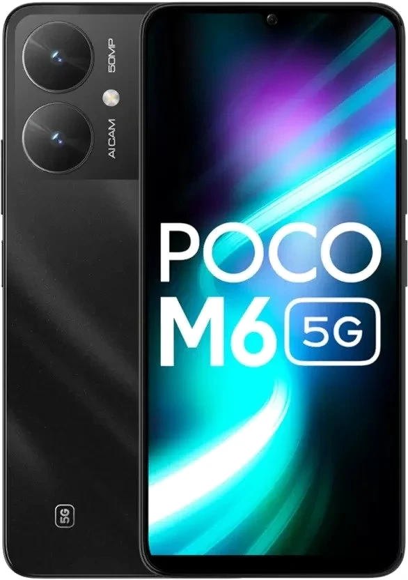 POCO M6 5G — Vista Trasera Oficial
