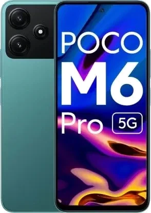 POCO M6 Pro 5G — Perspectiva de Estudio