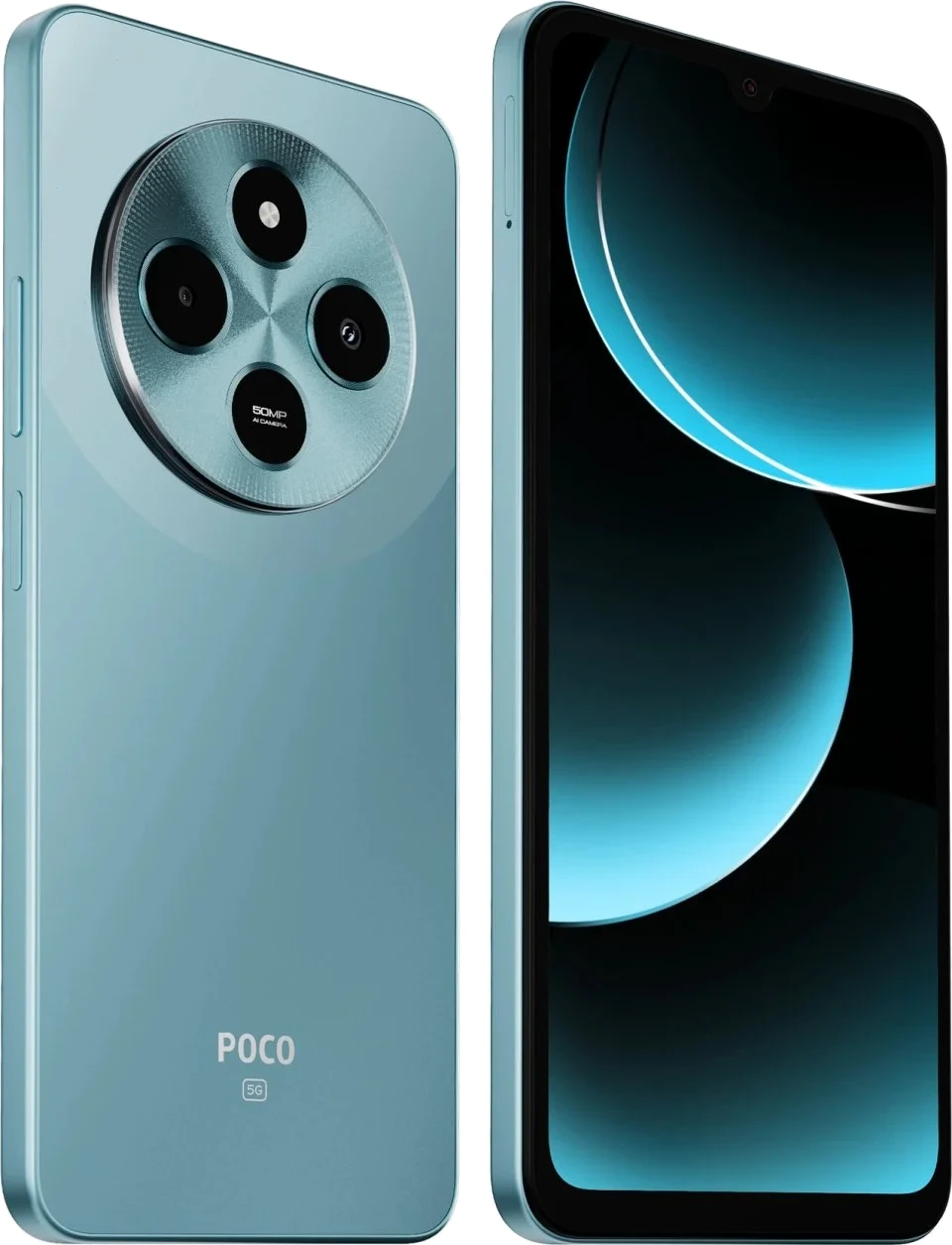POCO M7 5G — Perspectiva de Estudio