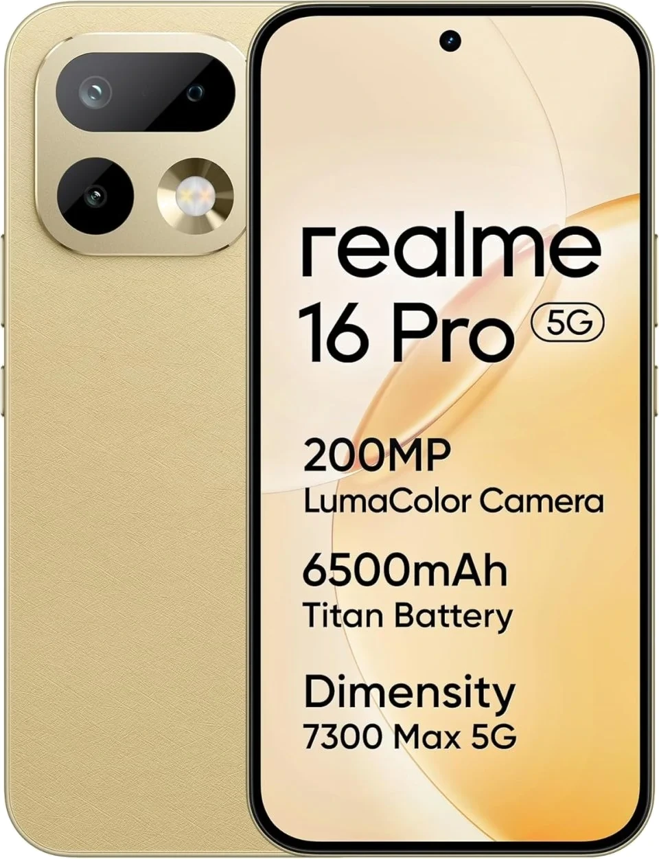 realme 16 Pro 5G — Perspectiva de Estudio