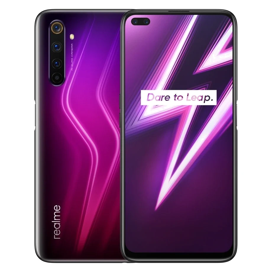realme 6 Pro — Vista Trasera Oficial