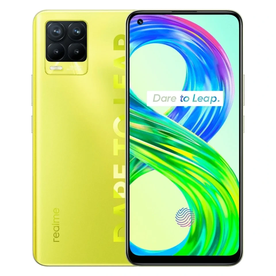 realme 8 Pro — Vista Trasera Oficial
