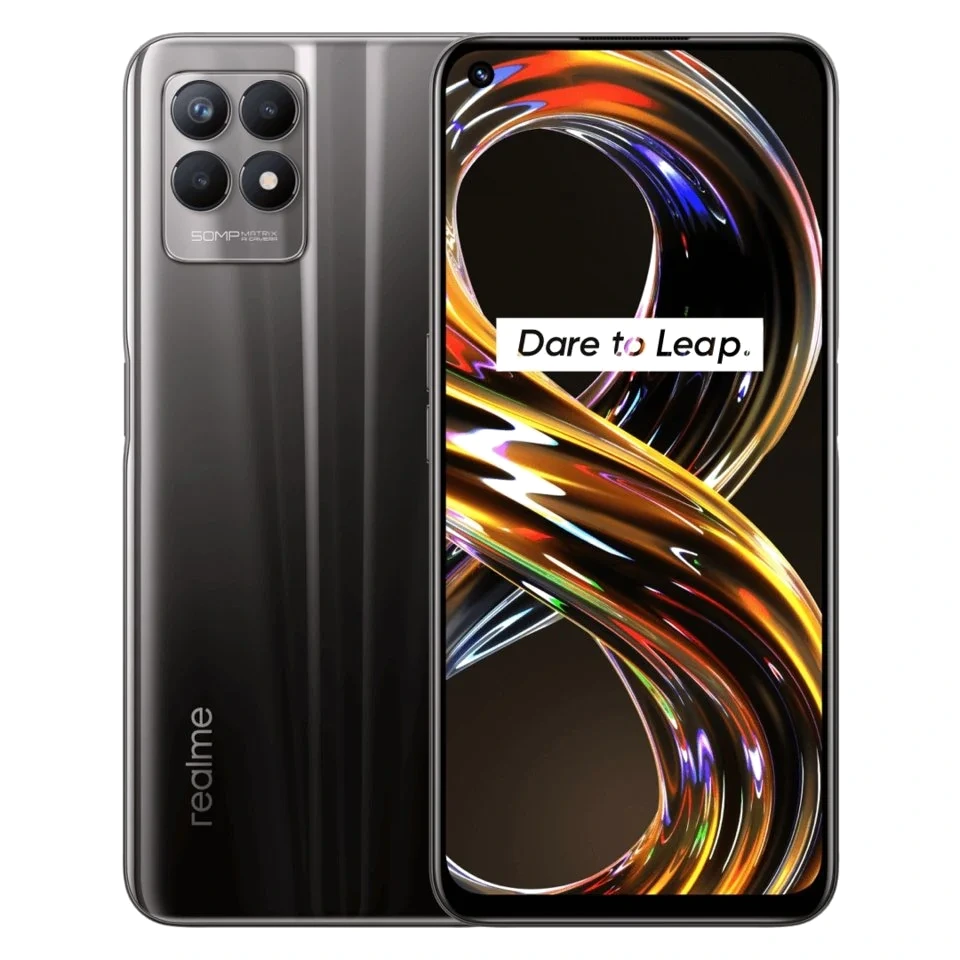 realme 8i — Vista Trasera Oficial