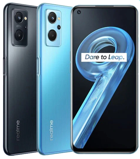 realme 9i — Vista Trasera Oficial