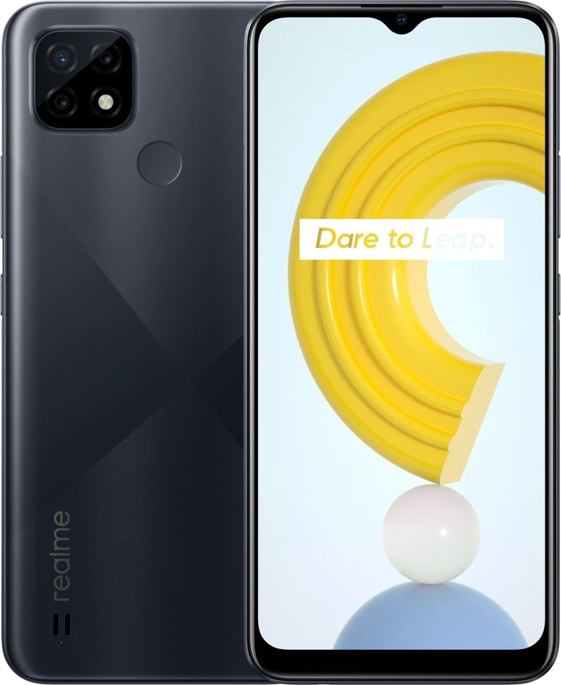 realme C21 — Vista Trasera Oficial