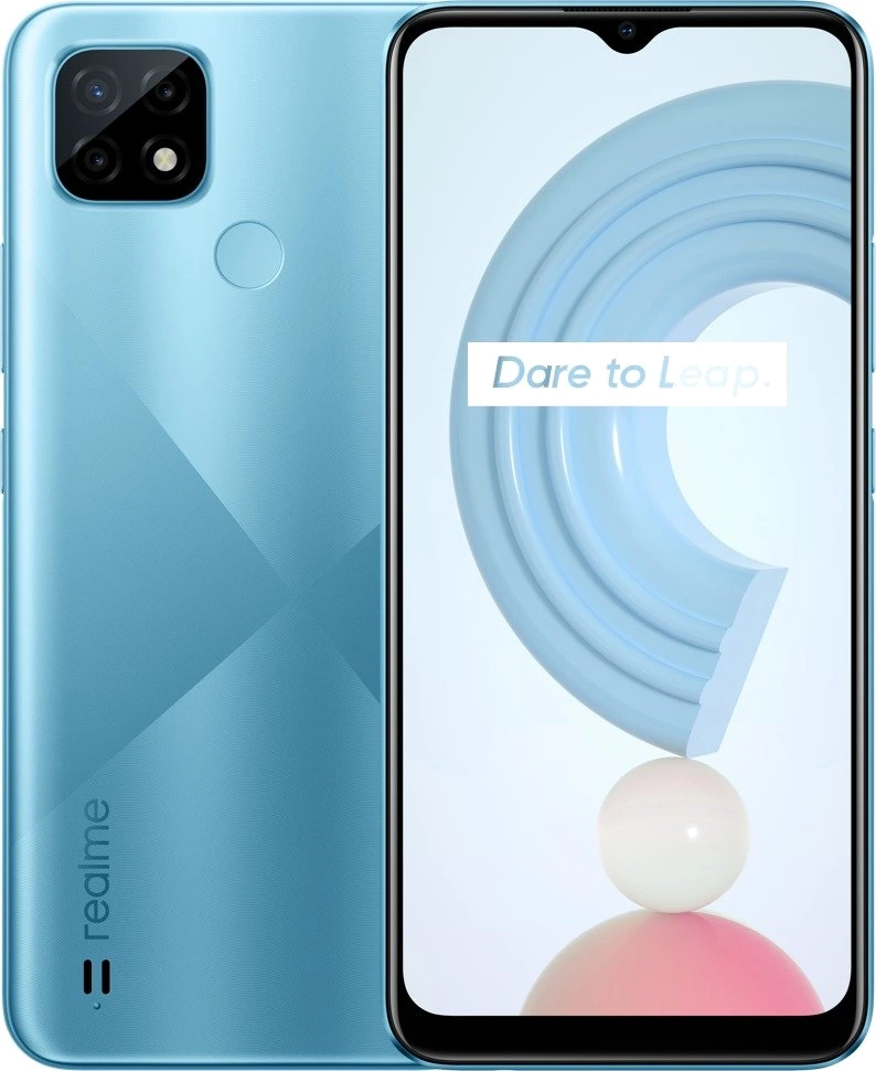 realme C21 — Perspectiva de Estudio