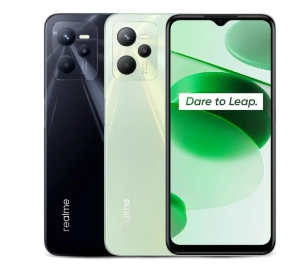 realme C35 — Vista Trasera Oficial