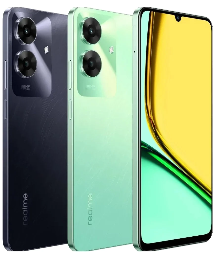 realme C61 — Vista Trasera Oficial