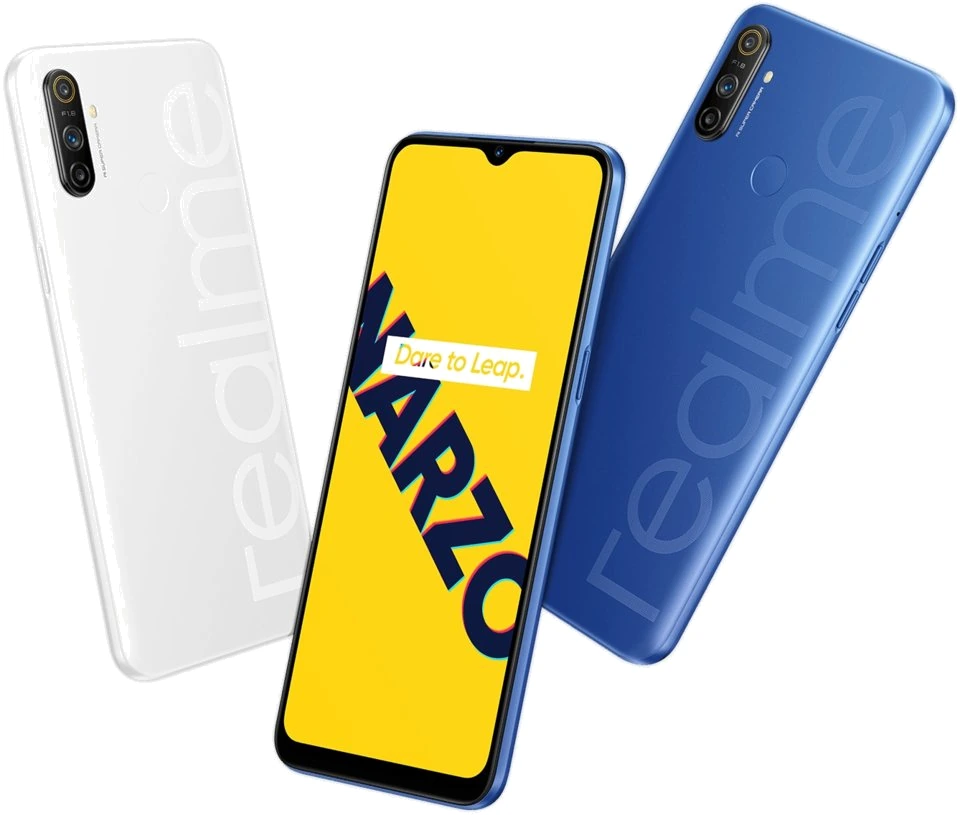 realme Narzo 10A — Vista Trasera Oficial